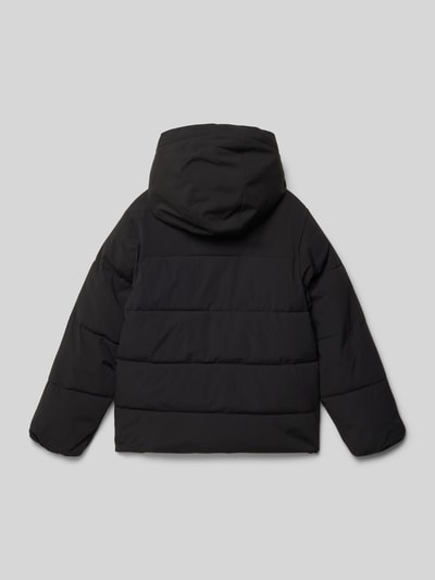 Jack & Jones Regular fit gewatteerd jack met logoprint, model 'Global' Zwart - 3