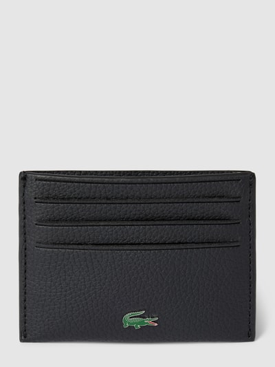 Lacoste Kartenetui mit Logo-Applikation Black 1