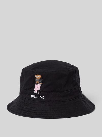 Polo Ralph Lauren Bucket Hat mit Motiv-Stitching Black 1