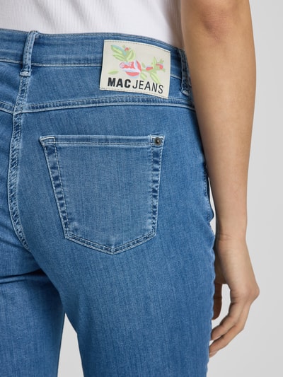 MAC Skinny Fit Jeans mit verkürztem Schnitt Modell 'DREAM SUMMER' Dunkelblau 3