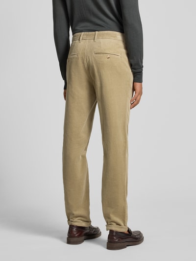 Matinique Corduroy broek met achterzakken, model 'MAliam' Beige - 5