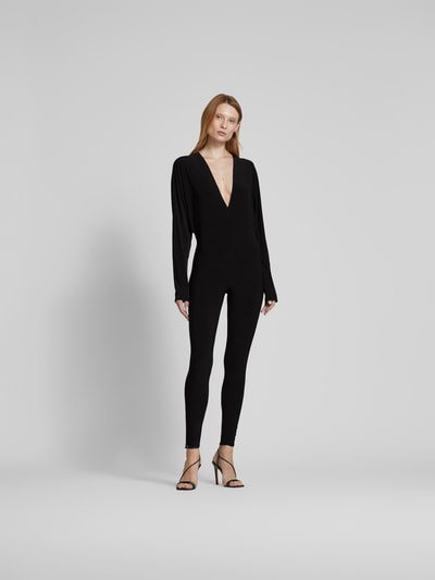 Norma Kamali Jumpsuit mit Stretch-Anteil Black 4