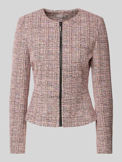 Christian Berg Woman Selection Blazer mit durchgehendem Reißverschluss Pink 1