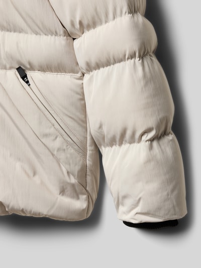 CARS JEANS Steppjacke mit Label-Detail Modell 'MANAY' Ecru 2