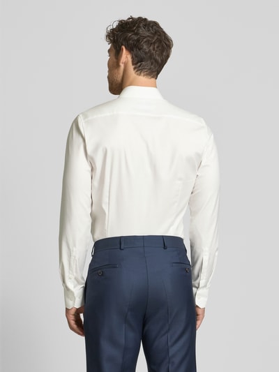 OLYMP No. Six Super Slim Fit Business-Hemd mit Kentkragen Ecru 5