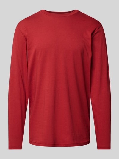 RAGMAN Longsleeve mit Rundhalsausschnitt Rot 2