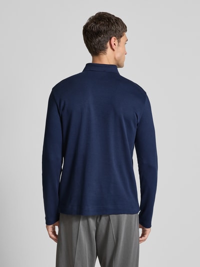 Christian Berg Men Regular Fit Poloshirt mit Knopfleiste Dunkelblau 5