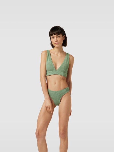 Sorbet Island Bikini in Bouclé-Optik Mint 4