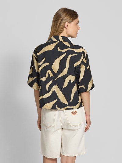 Mango Hemdbluse mit Reverskragen Black 5