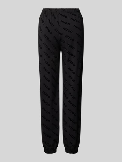 HUGO Pyjama-Hose mit Label-Details Black 3