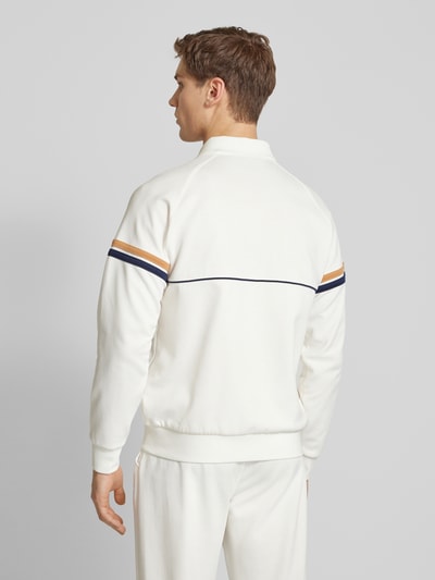 SERGIO TACCHINI Sweatjacke mit Reißverschluss Modell 'ORION' Offwhite 5