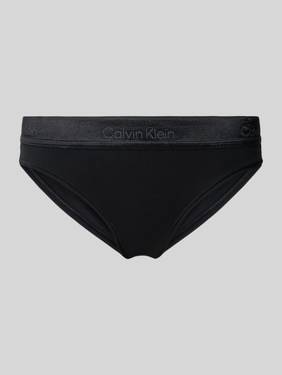 Calvin Klein Underwear Figi z elastycznym pasem i detalami z logo Czarny 1