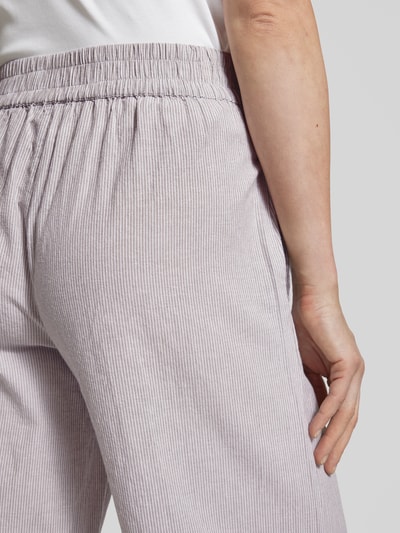 mbyM Regular fit culotte met elastische band, model 'Philla' Beige - 3