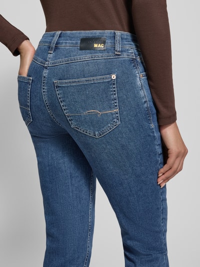 MAC Jeansy o kroju slim fit z dodatkiem streczu model ‘Melanie’ Niebieski 3
