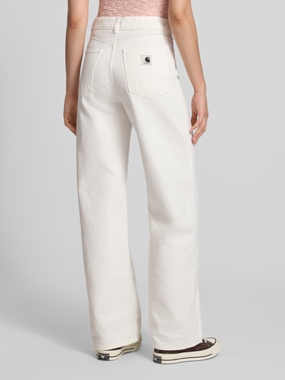 Carhartt Work In Progress Jeans mit Eingrifftaschen Modell 'Jane' Offwhite 5