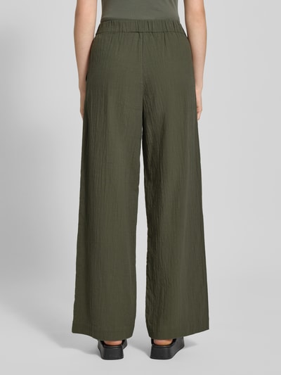 JAKE*S STUDIO WOMAN Stoffhose mit elastischem Bund Khaki 5