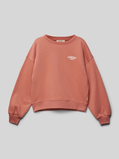 Garcia Sweatshirt mit Label-Print Apricot 1