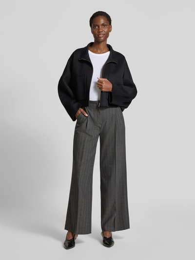 OPUS PANTS Broek met persplooien, model 'Moira Blaze' Middengrijs - 1