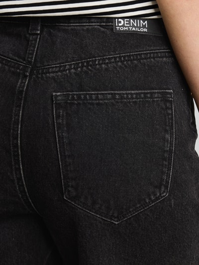 Tom Tailor Denim Regular Fit Bermuda aus reiner Baumwolle Black 3