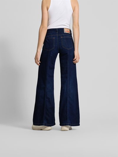 Diesel Jeans mit Gesäßtaschen Dunkelblau 5