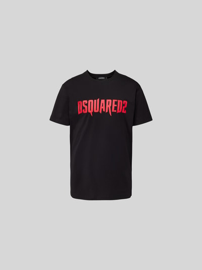 Dsquared2 T-Shirt mit Label-Print Black 2