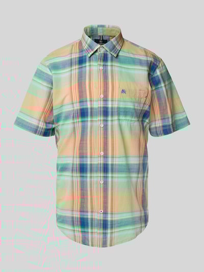 Lerros Straight Fit Freizeithemd mit Kentkragen Orange 2