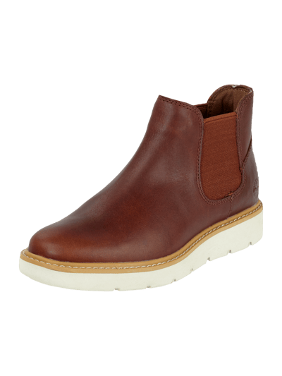 Timberland Chelsea Boots aus echtem Leder Dunkelbraun 1