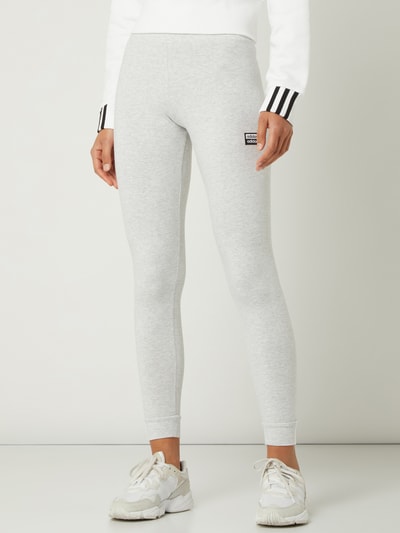 adidas Originals Leggings mit Stretch-Anteil  Hellgrau Melange 4