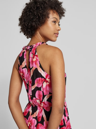 Vila Maxi-jurk met bloemenprint, model 'MESA' Felroze - 3