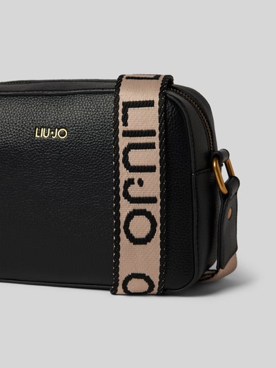 Liu Jo White Crossbodytas met labeldetail, model 'Onice' Zwart - 3