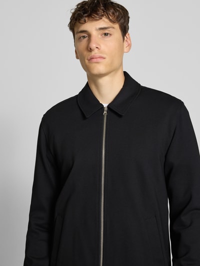 Only & Sons Kurtka koszulowa o kroju regular fit z mieszanki wiskozy model ‘JAKES’ Czarny 3