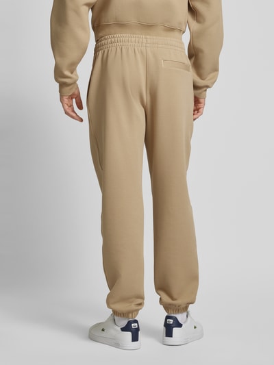 Lacoste Sweatpants met siernaden van katoenmix Beige - 5