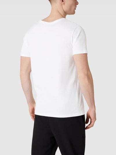 Tommy Hilfiger T-Shirt mit Logo-Stitching Weiss 5