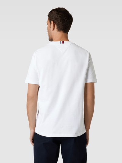 Tommy Hilfiger T-Shirt mit Motiv-Stitching Weiss 5