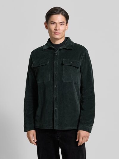 Zuitable Regular Fit Overshirt mit Pattentaschen Modell 'Taylor' Bottle 4