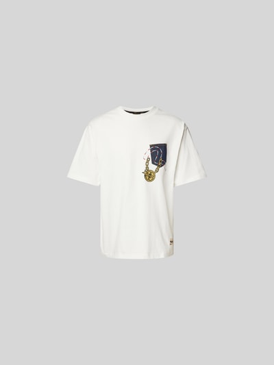 Evisu T-Shirt mit Motiv-Print Weiss 2