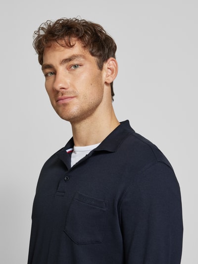 HECHTER PARIS Poloshirt met borstzak Marineblauw - 3