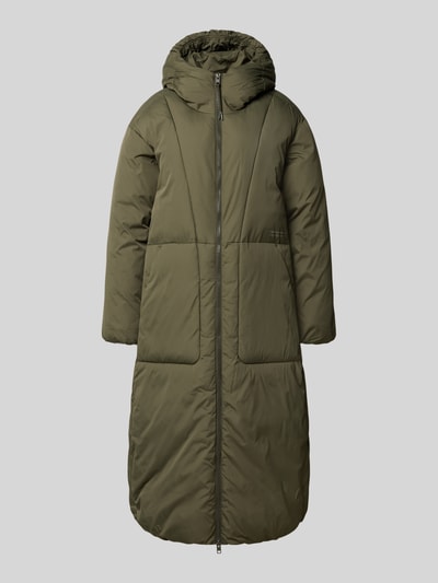 JJXX Steppmantel mit Zweiwege-Reißverschluss Modell 'LOLLY' Khaki 2