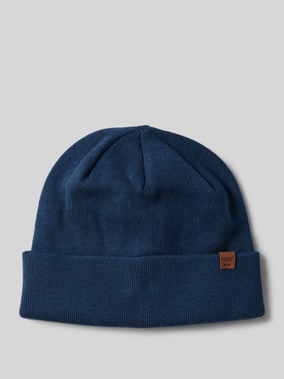 Barts Czapka beanie z mieszanki wiskozy model ‘WILLES’ Jeansowy niebieski 1