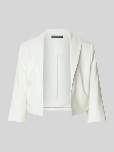 Betty Barclay Cropped Blazer mit Brustleistentasche Offwhite 2