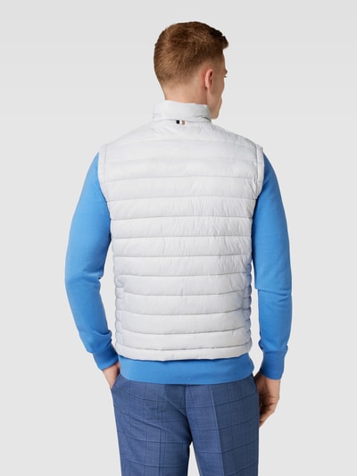 BOSS Bodywarmer met labeldetail, model 'Calano' Lichtgrijs - 5