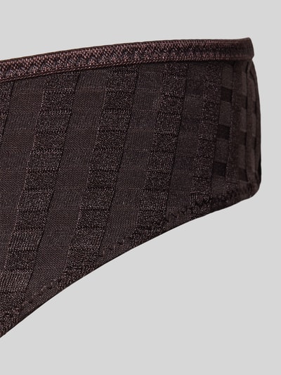 Marie Jo String mit elastischem Bund Modell 'Avero' Dunkelbraun 2