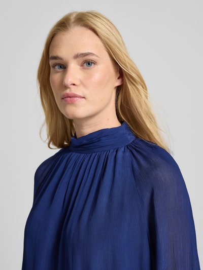 Herzensangelegenheit Blusenshirt mit Stehkragen Royal 3