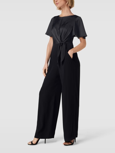 Christian Berg Cocktail Jumpsuit met strikdetail Zwart - 4