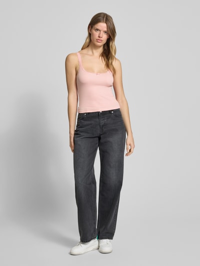 REVIEW Tanktop mit Schleifen-Detail Rosa 1