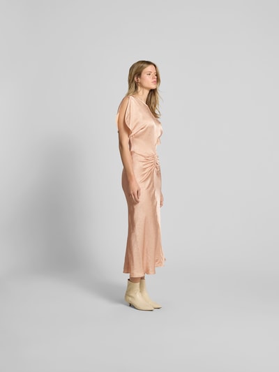 Victoria Beckham Abendkleid aus Viskose-Mix Altrosa 1