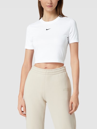 Nike T-shirt z nadrukiem z logo Biały 4