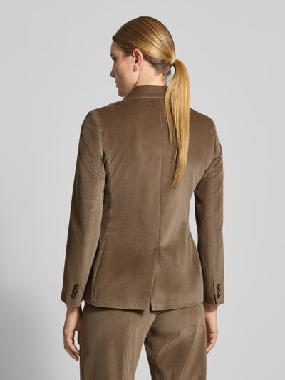 Weekend Max Mara Regular Fit Longblazer mit Cordstruktur Taupe 5