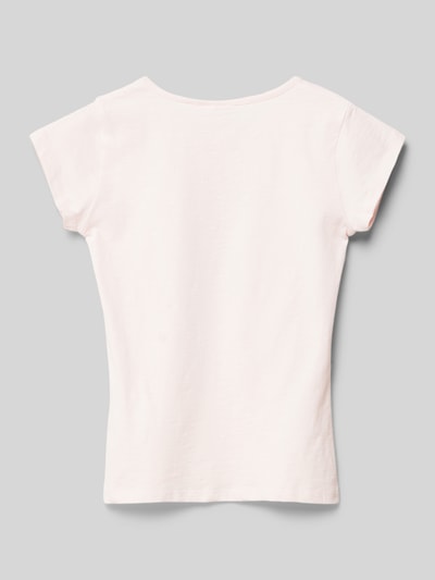 Happy Girls T-shirt met motiefprint Lichtroze - 3