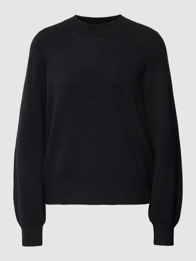 s.Oliver RED LABEL Strickpullover in unifarbenem Design Black 2